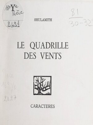 cover image of Le quadrille des vents